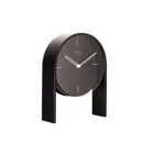 5225ZW - Table Clock "Noa Table", Wood, Black, 27 x 21 x 6,5 cm