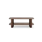 1017427-746 - BELLWOOD Coffee table with 2 levels, walnut antique