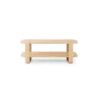 1017427-390 - BELLWOOD Coffee table with 2 levels, natural