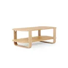 1017427-390 - BELLWOOD Coffee table with 2 levels, natural