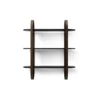 1016859-048 - BELLWOOD wall shelf, black/walnut