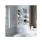 1016859-668 - BELLWOOD Wall shelf, white/nature