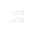 1018615-660 - CUBIKO shower tray set of 2, white