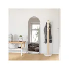 1017062-378 - HUBBA Arched standing mirror, titanium