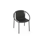 1018223-040 - RINGO organically shaped chair, black