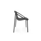 1018223-040 - RINGO organically shaped chair, black