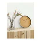 3252FM - Wall clock "Essential Gold", glass/metal, Fruity Manderin, 34 cm