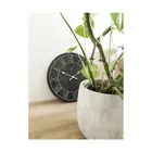 7345ZW - Wall clock "Paul", wood, black, 40 cm