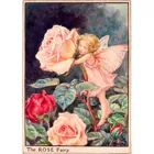 075.389/6 - M.W. Reutter - Wall plate shelf "Flower Fairies" in scale 1:12