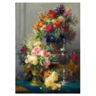 ENJOY-1527 - Jean Robie Baptiste: Frühlingsblumen mit Kelchen, Puzzle, 1000 Teile