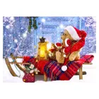 ENJOY-1269 - Teddybären mit Weihnachtsmannmützen, Puzzle, 1000 Teile