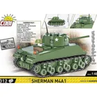 312 Teile HC WWII /2715/ SHERMAN M4A1