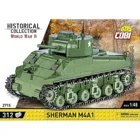 312 Teile HC WWII /2715/ SHERMAN M4A1