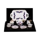 111.361/6 - Miniature, Tea Set "Royal Blue