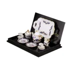 111.361/6 - Miniature, Tea Set "Royal Blue