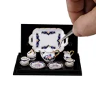 111.361/6 - Miniature, Tea Set "Royal Blue