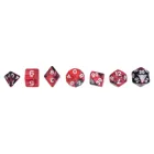 7790 - Dice, oblivion, red, bag of 7