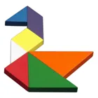 3520 - Tangram, colourful, from 6 years, 1 player, (EN edition)