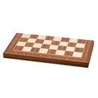 Chessboard London, foldable, field 50 mm, with edge lettering