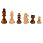 Chess set, 45 mm square, wooden board game, 1-2 players, 8 years and up