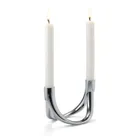 BOW magnetic candle holder, 2 pcs.