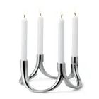 BOW magnetic candle holder, 2 pcs.