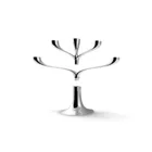 123167 - Candelabra candle holder, 3 pcs