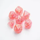 GGS50010 - Candy-like Series - Peach - RPG Dice Set (7pcs)