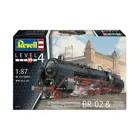 Revell Schnellzuglokomotive BR 02 & Tender 2'2'T30, Modellbausatz, 159 Teile, ab 12 Jahre