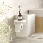 FLEX Adhesive TP Holder/Shelf white