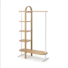 BELLWOOD Garment Rack, white/natural