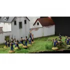 Modellbausatz,1:72 Battle-Set Waterloo La Haye Sainte