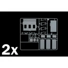 Model Kit,1:72 Aircraft Carrier Deck Part (4)