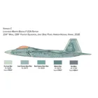 510002822 - Model Kit,1:48 US F-22A Raptor