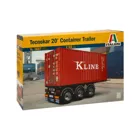 510003887 - Modellbausatz,1:24 20ft Container Trailer