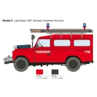 510003660 - Model Kit,1:24 Land Rover Fire Truck