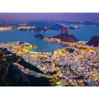 ENJOY-2075 - Rio de Janeiro by Night, Brazil, jigsaw puzzle, 1000 pieces