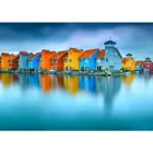 ENJOY-2078 - Houses on Water, Groningen, Netherlands, Puzzle, 1000 Teile