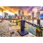 ENJOY-2079 - Boston Harbor at Dusk, USA, Puzzle, 1000 Teile