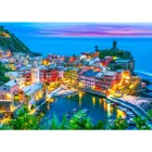 ENJOY-2080 - Vernazza at Dusk, Cinque Terre, Italy, Puzzle, 1000 Teile