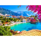 ENJOY-2092 - Assos Village in Cephalonia, Greece, jigsaw puzzle, 1000 pieces