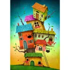 ENJOY-2119 - Fairy Tale Houses, Puzzle, 1000 Teile