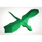 DRACHE_SMARAGDGRÜN - Emerald green dragon craft kit