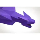 DRACHE_VIOLETT - Violet dragon craft kit