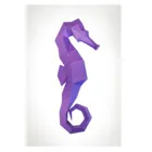 SEEPFERDCHEN FLIEDER - Craft kit - Seahorse, lilac