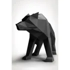 WOLF_SCHWARZ - Handicraft set wolf black