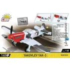 COBI-5862 - 140 PCS HC WWII /5862/ YAKOVLEV YAK-3