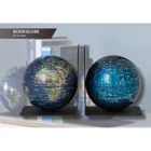 BOOKGLOBE EARTH GALAXY bookend set