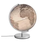 Illuminated globe STELLAR SILVER LIGHT