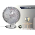 Illuminated globe STELLAR SILVER LIGHT